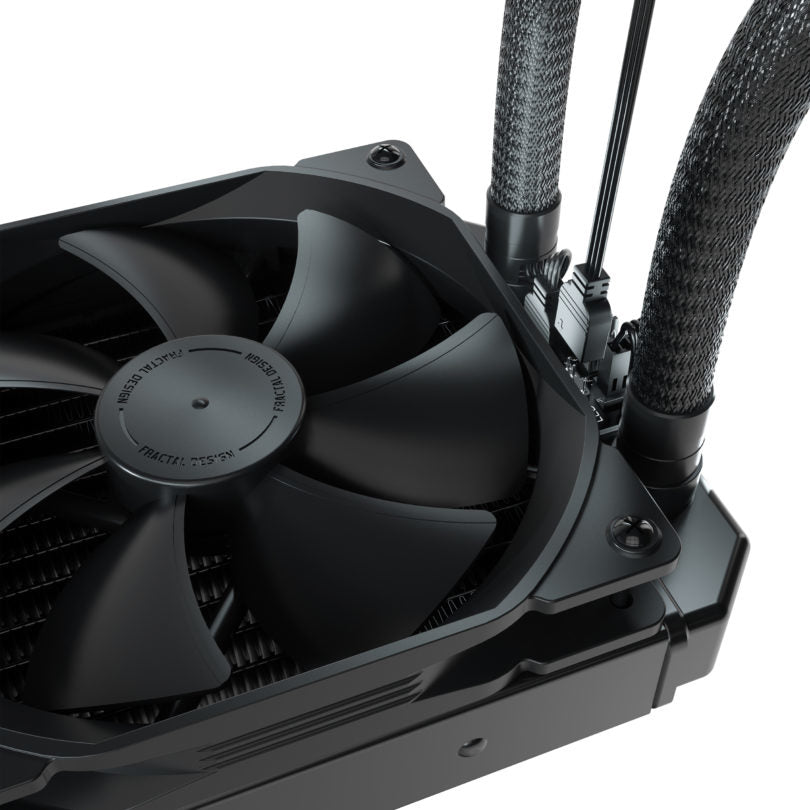 Fractal Design Celsius+ S28 Dynamic Prozessoren Flüssigkeitskühlsystem 1er-Pack Schwarz 140 mm
