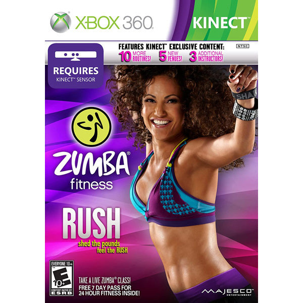 Zumba Fitness Rush (Requires Kinect) – Xbox 360 – spilomslag