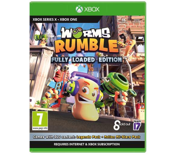 Worms Rumble – Fully Loaded Edition – Xbox One / Xbox Series X – forside
