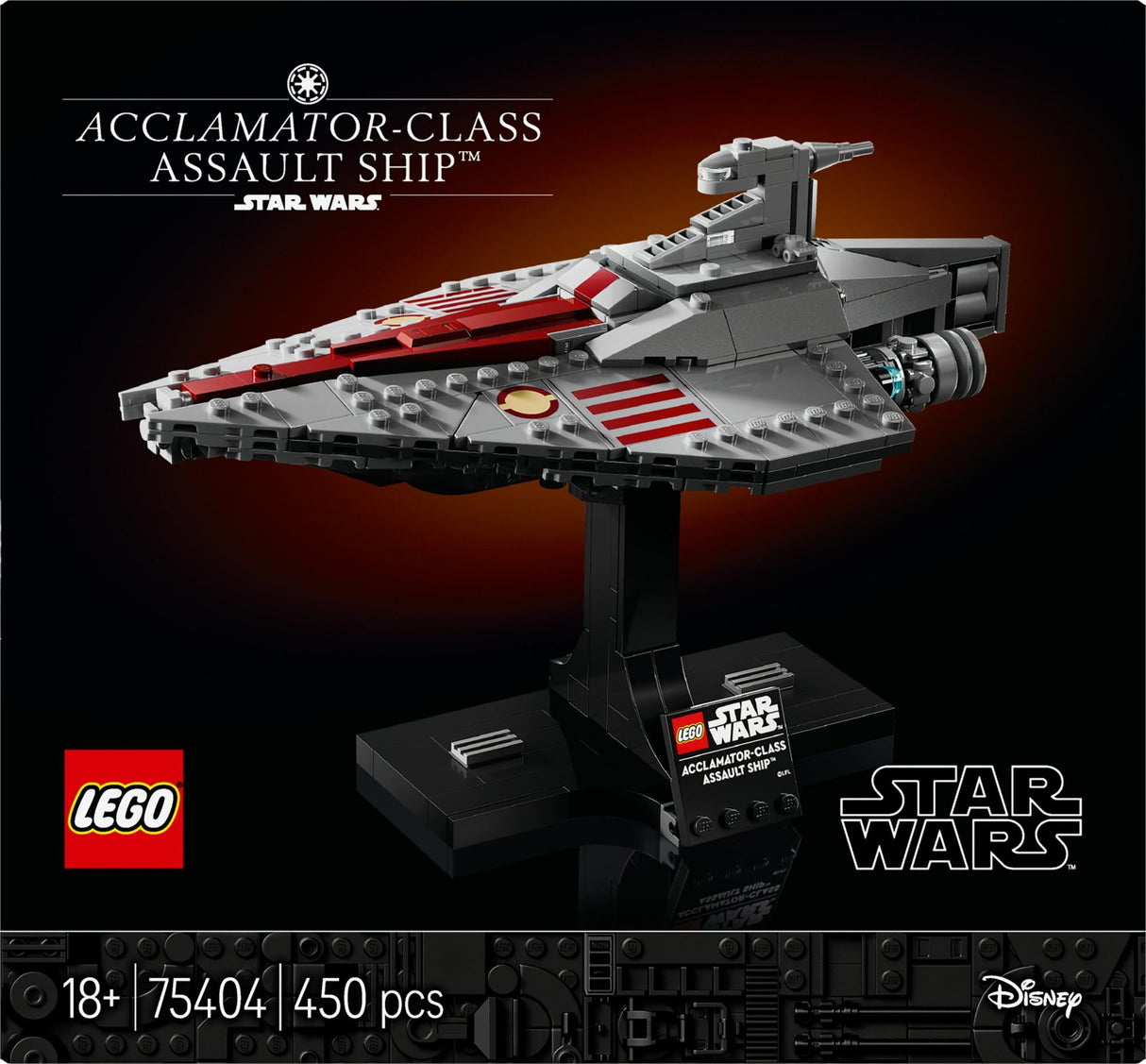LEGO 75404 LEGO Star Wars Acclamator-class Assault Ship LEGO