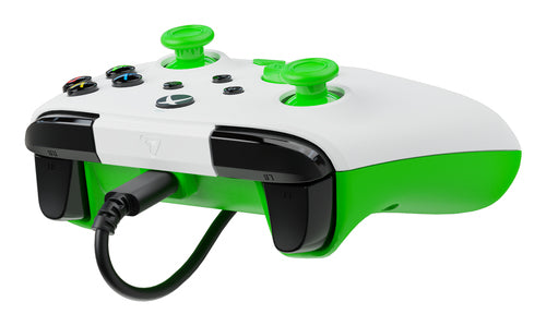 Turtle Beach Rematch Core Wired – Xbox/PC, hvid/grøn – Øverste kant