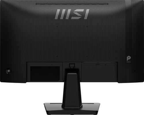MSI PRO MP225 E12VL – 21,45″ skærm, 1920 × 1080, 120 Hz – bagside