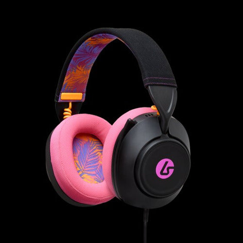 LucidSound LS10 Midnight Surf – kablet gamingheadset – set skråt fra siden