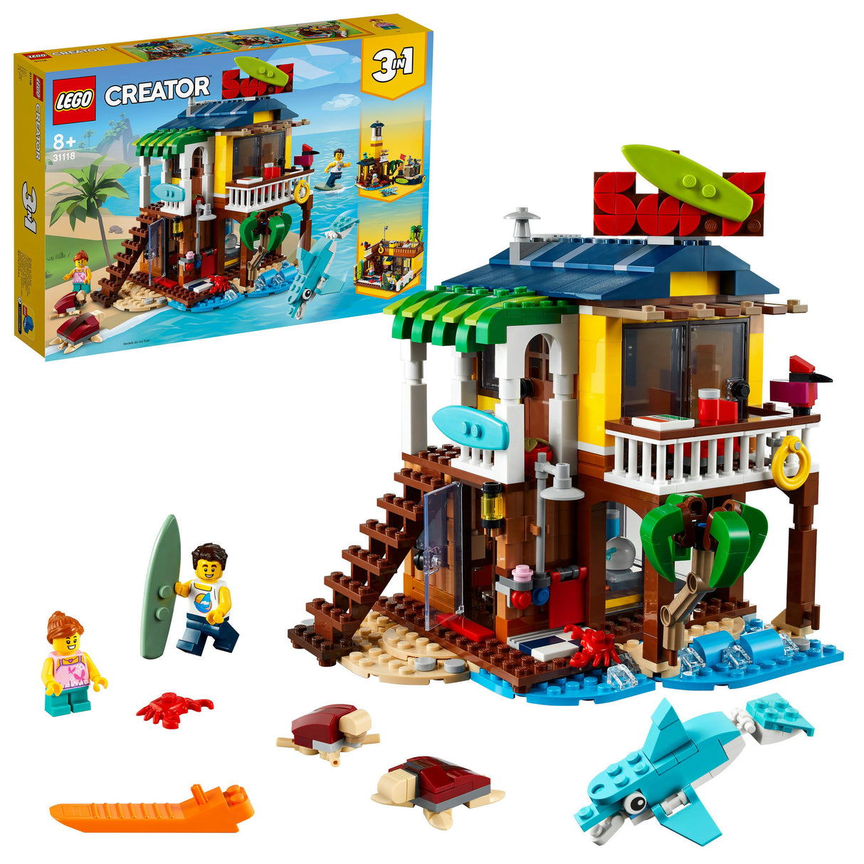 LEGO Creator Surfer Beach House 31118 LEGO
