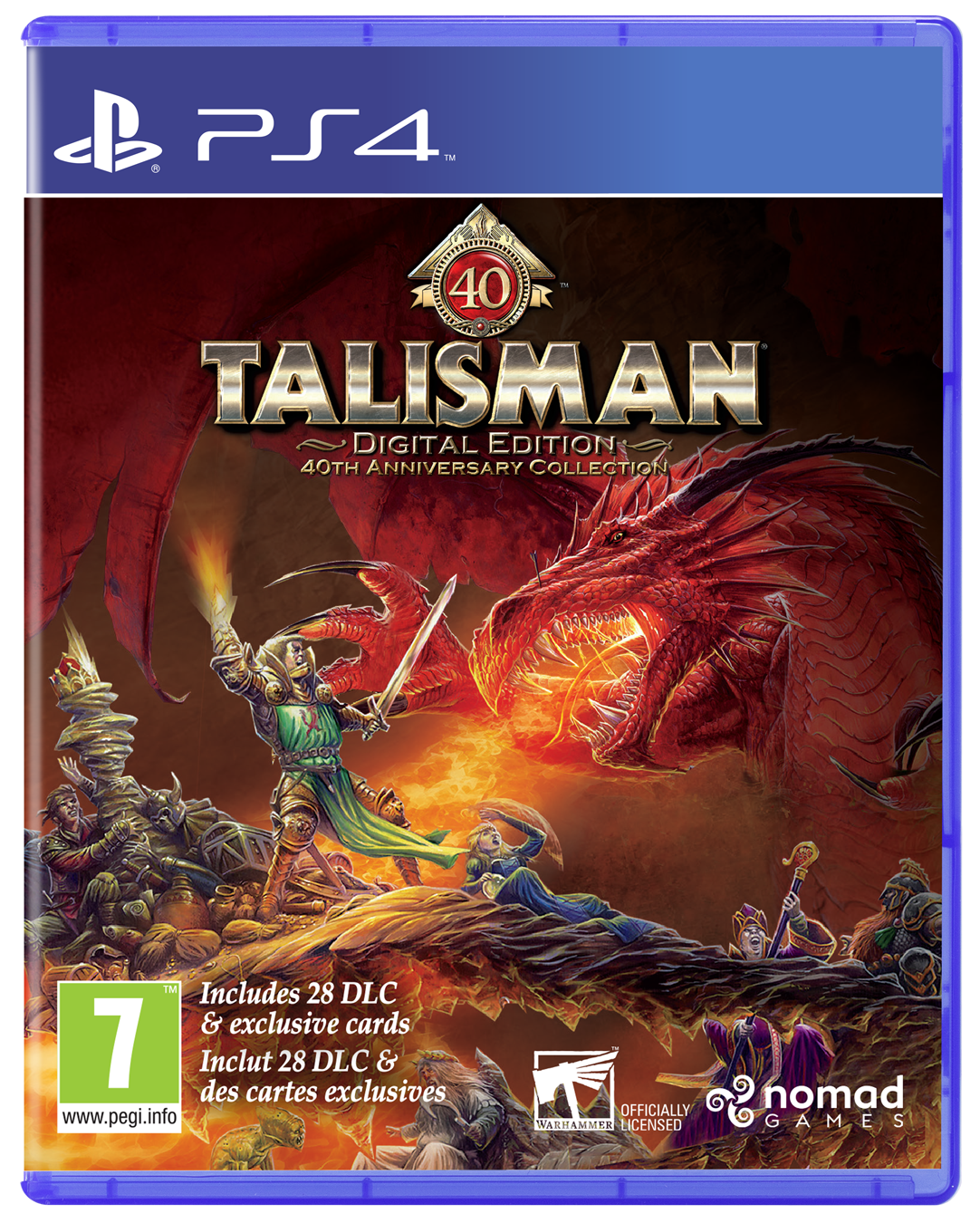 Talisman (40th Anniversary Edition Collection) – PlayStation 4 – spilomslag