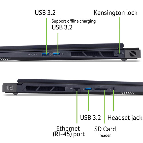 Acer Predator Helios Neo 18 AI PHN18-I71-94MD CU9 290HX/32GB/1TBSSD/RTX5080/W11 Home Acer