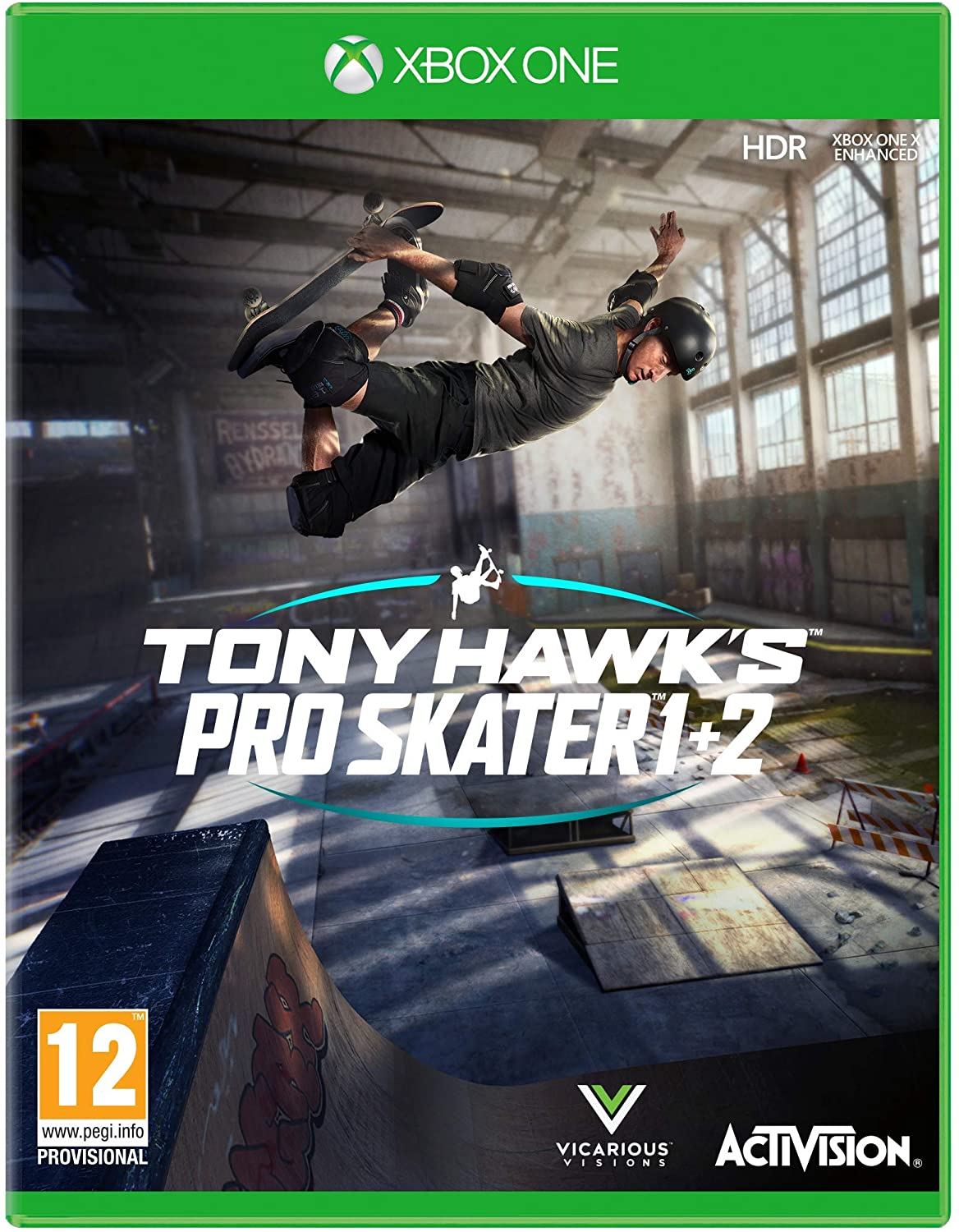Tony Hawk's Pro Skater 1 + 2 (FR/Multi in Game) – Xbox One – spilomslag