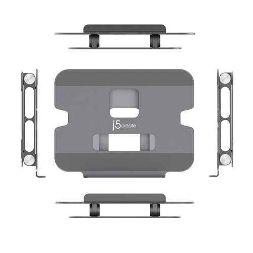 j5create JTS127 justerbart laptopstativ i aluminium – produktbillede 3