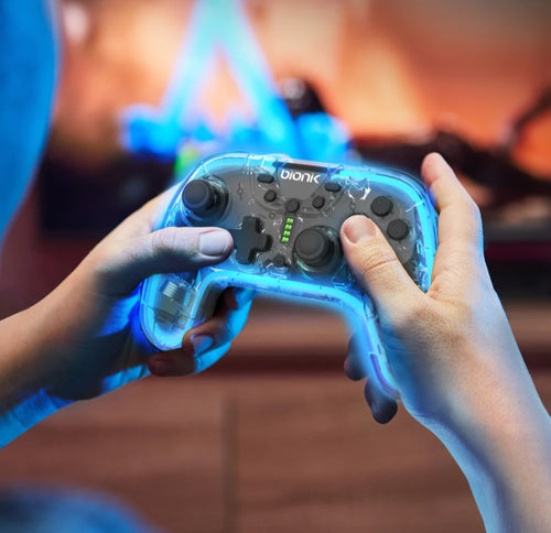 Bionik NeoGlow Wireless RGB Controller – Nintendo Switch – produktbillede 4
