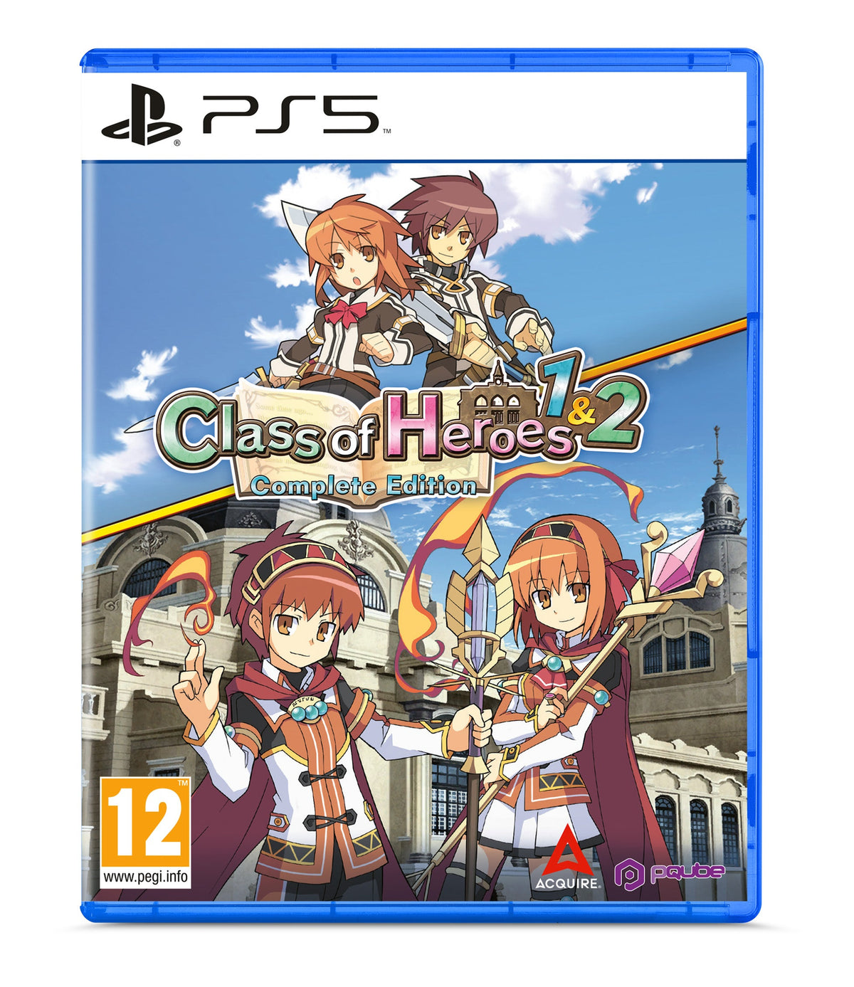 Class of Heroes 1+2 – PS5 – omslag