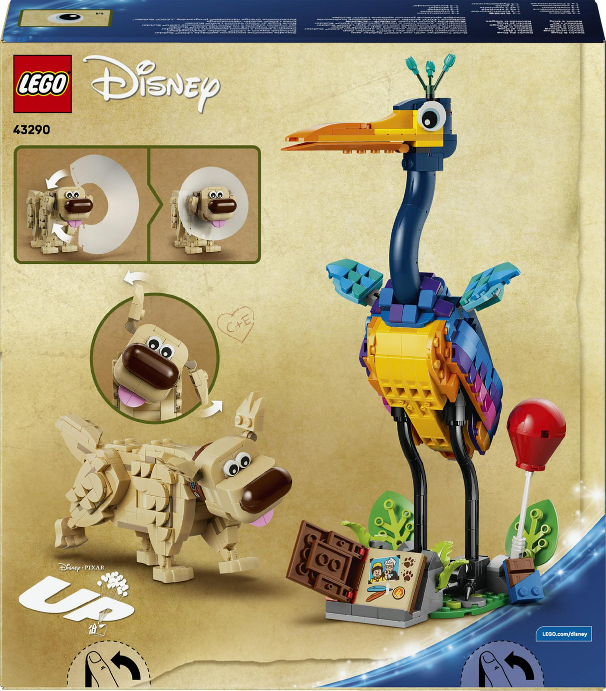 LEGO - Disney Pixar - Kevin & Dug (43290) LEGO