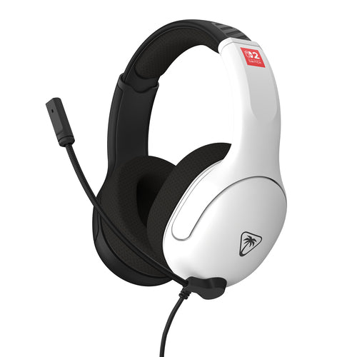 Turtle Beach Airlite Fit – Nintendo Switch 2 – Sort/hvid – headset med mikrofon