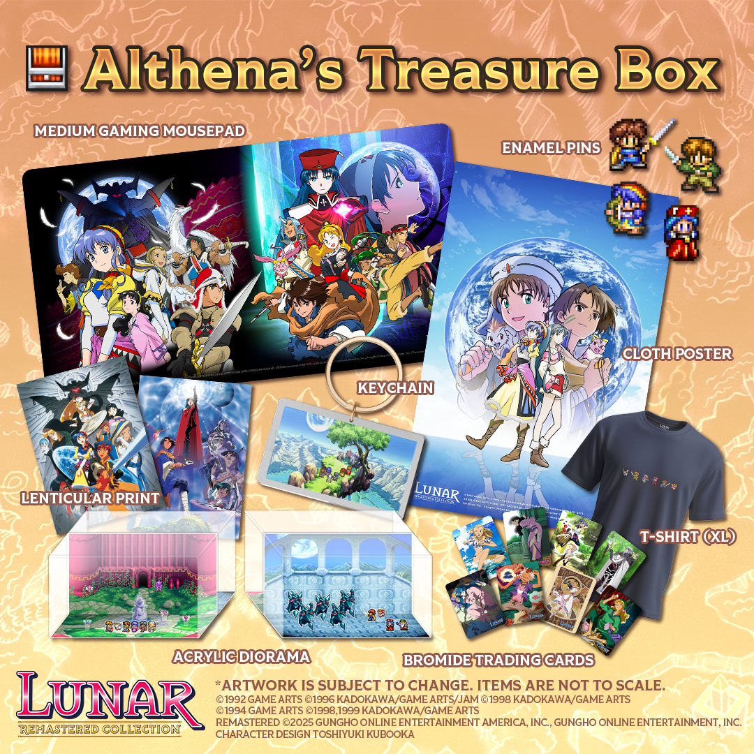 LUNAR Remastered Collection – Althena's Treasure Box – uden spil – produktbillede