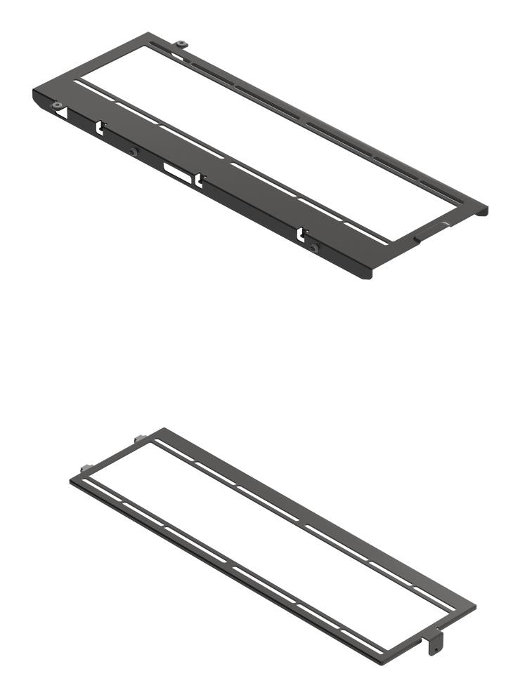 HAVN HS 420 Fan Brackets for 360mm Radiator - Black HAVN