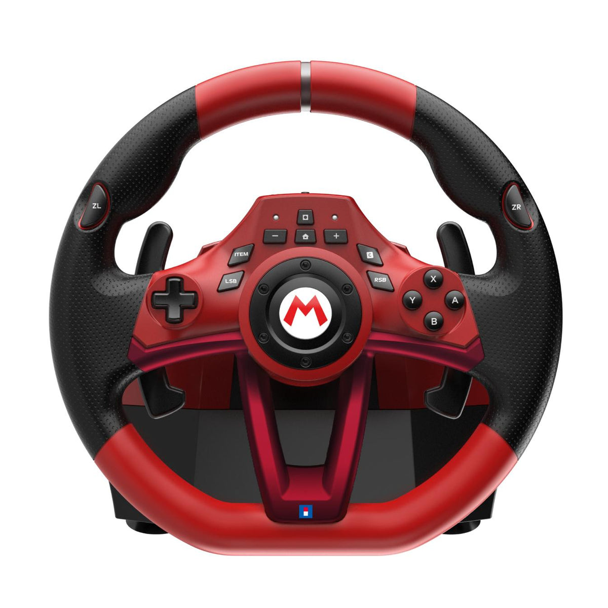 HORI - Mario Kart Racing Wheel Pro DELUXE - Red - 11 inches (28 cm) HORI