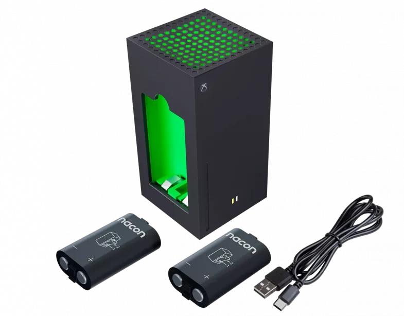 Nacon Xbox Dual Charger Box Official License/Black Nacon