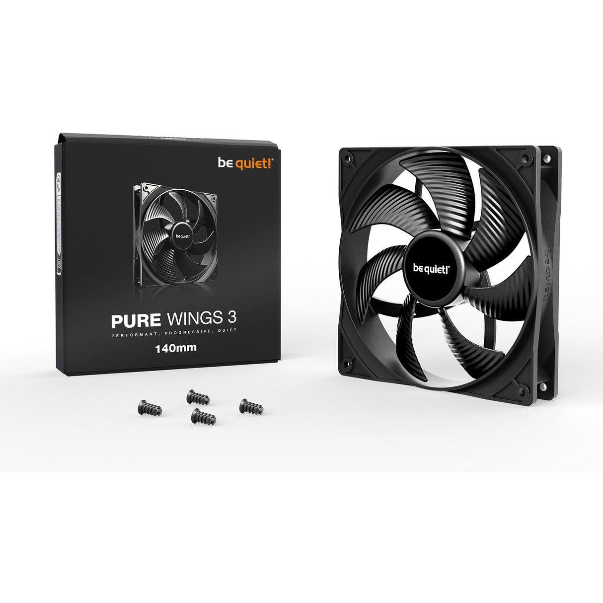 be quiet! Pure Wings 3 140mm, case fan (black) Be quiet