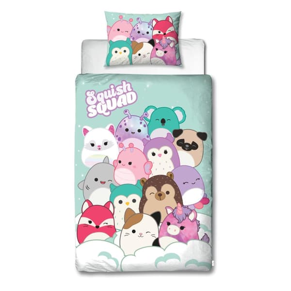 Bed Linen - Adult Size 140 x 200 cm - Squishmallows (SQM158) Squishmallows