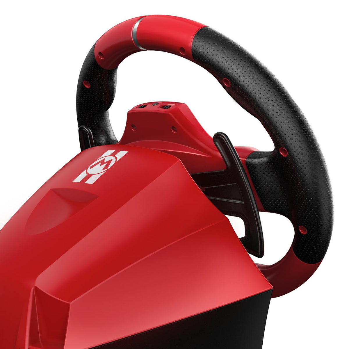 HORI - Mario Kart Racing Wheel Pro DELUXE - Red - 11 inches (28 cm) HORI