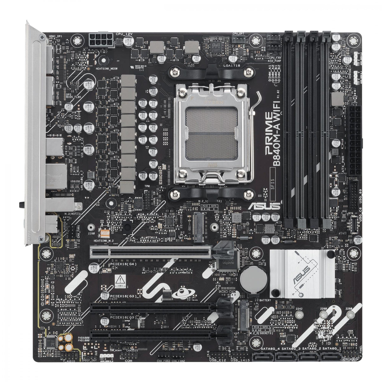 ASUS PRIME B840M-A WIFI (mATX, B840, AM5) ASUS
