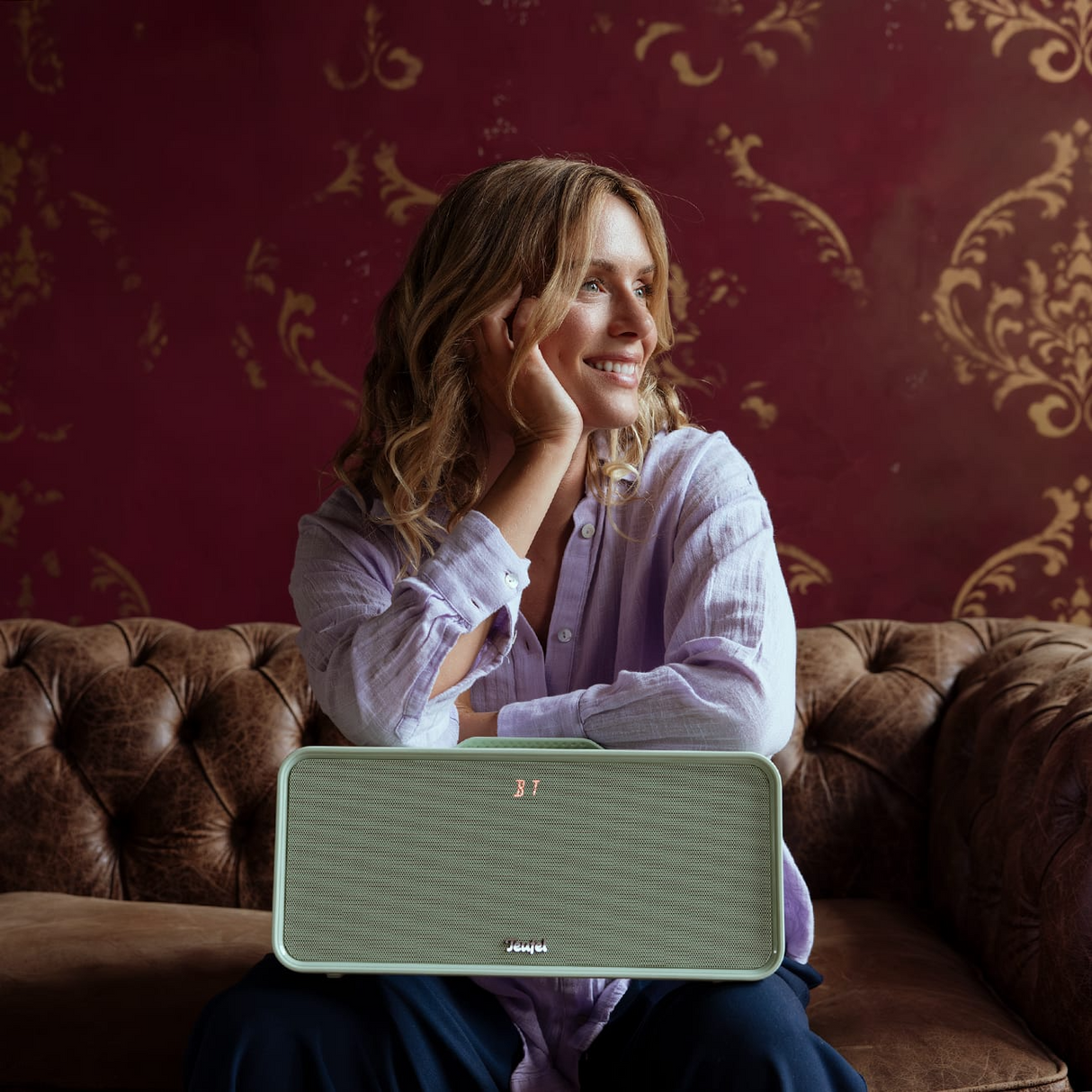 Teufel BOOMSTER 4 Stereo-Bluetooth-Radio 42W mint green