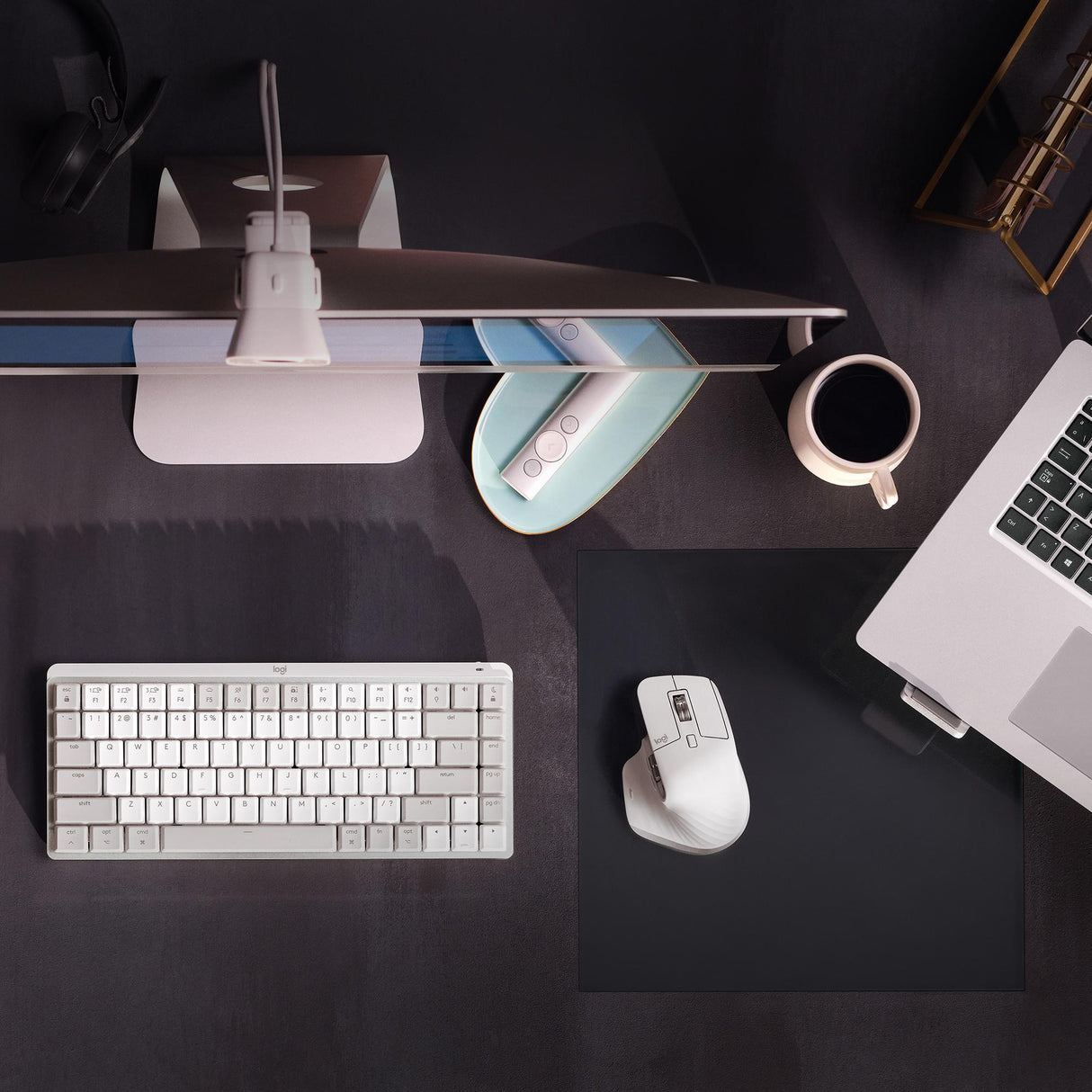 Logitech - MX Master 3S Til Mac Performance Trådløs Mus - PALE GREY