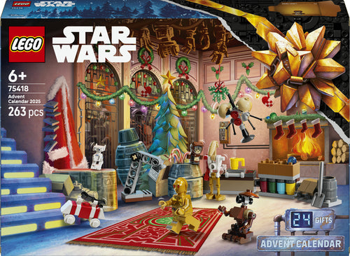 LEGO Star Wars 75418 – Julekalender 2025 – kalenderæskens forside