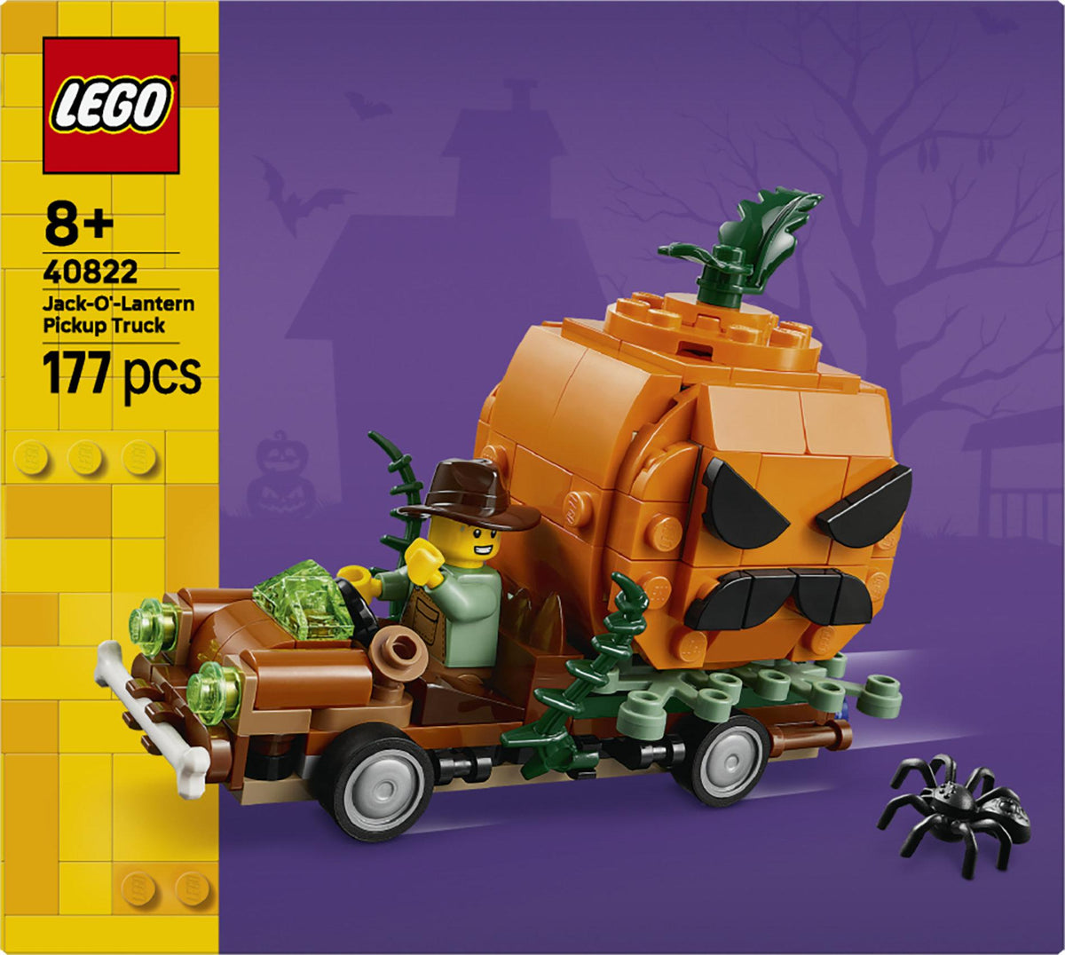 LEGO 40822 Pickup truck with Halloween pumpkin LEGO