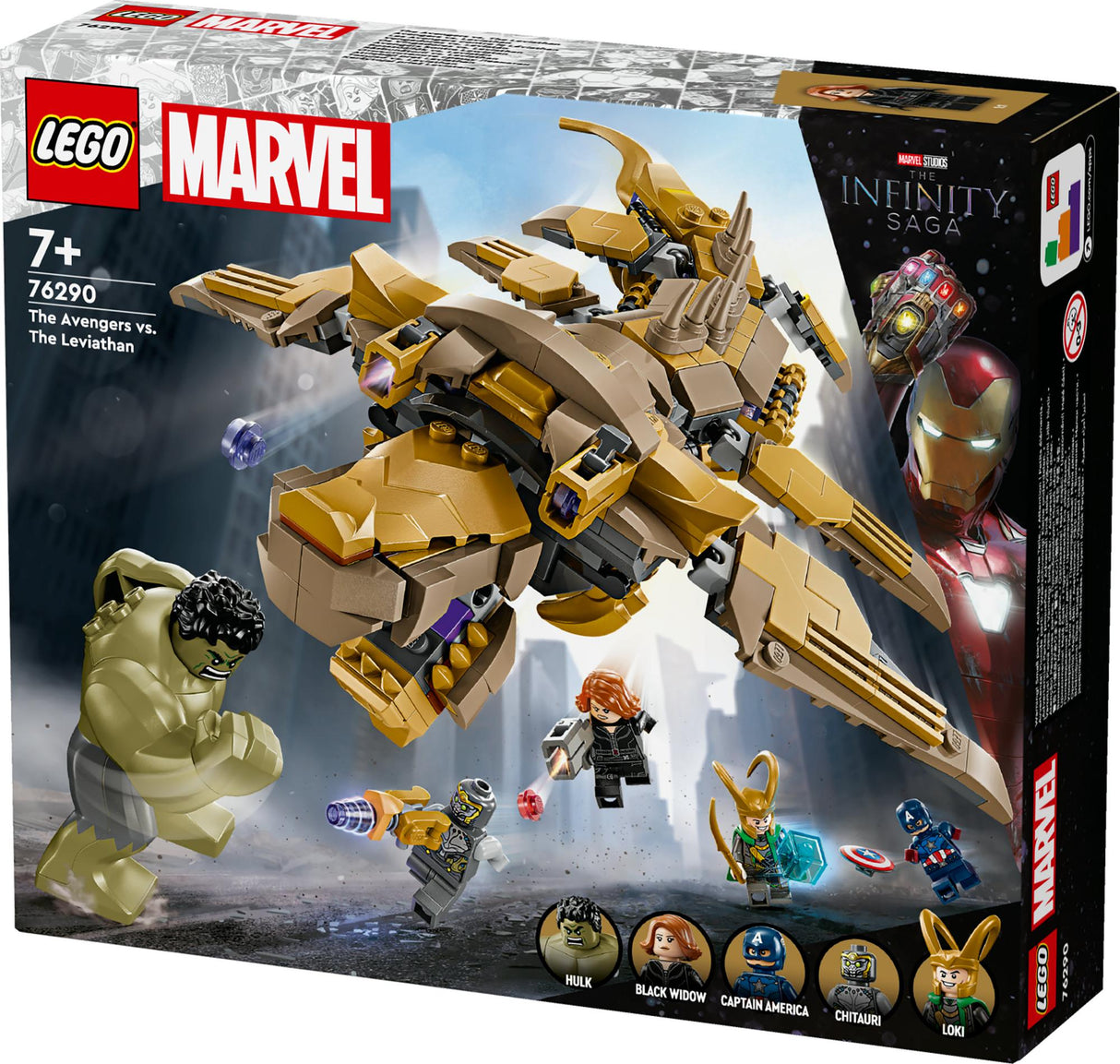 LEGO 76290 Marvel Super Heroes Avengers vs. Leviathan, construction toy LEGO