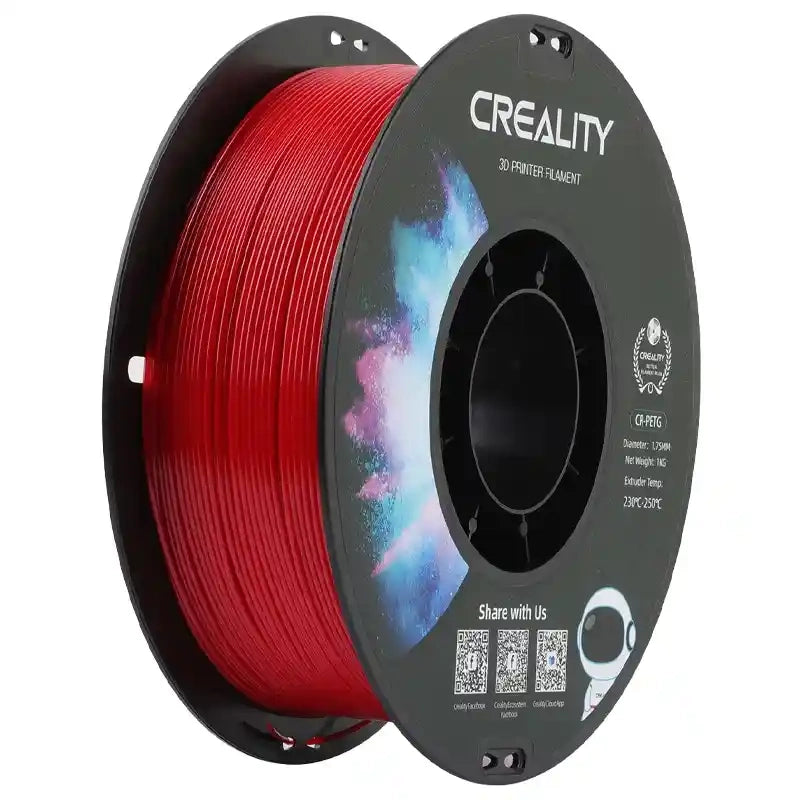Creality CR-PETG filament – rød, 1 kg