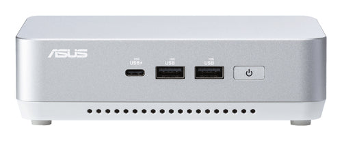 Fronten på ASUS NUC 14 Pro+ med USB-porte