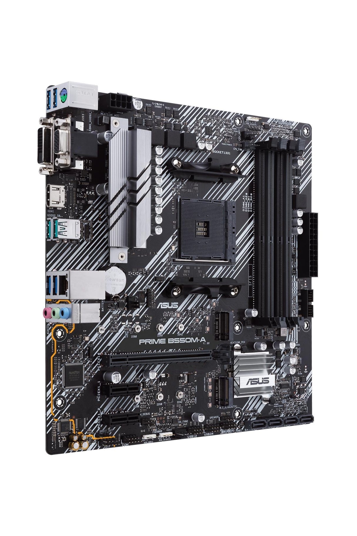ASUS PRIME B550M-A (mATX, B550, AM4) ASUS