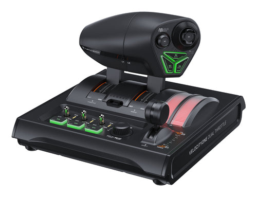Turtle Beach VelocityOne Dual Throttle – flysimulator – Set skråt fra højre