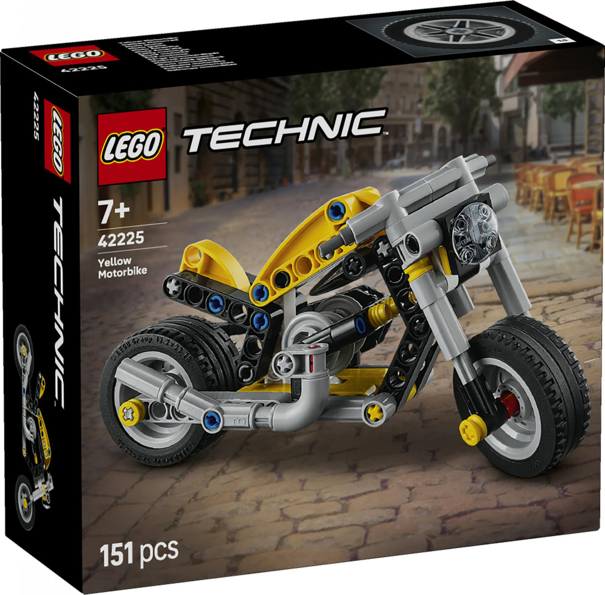 LEGO - Technic - Yellow Motorbike (42225) LEGO