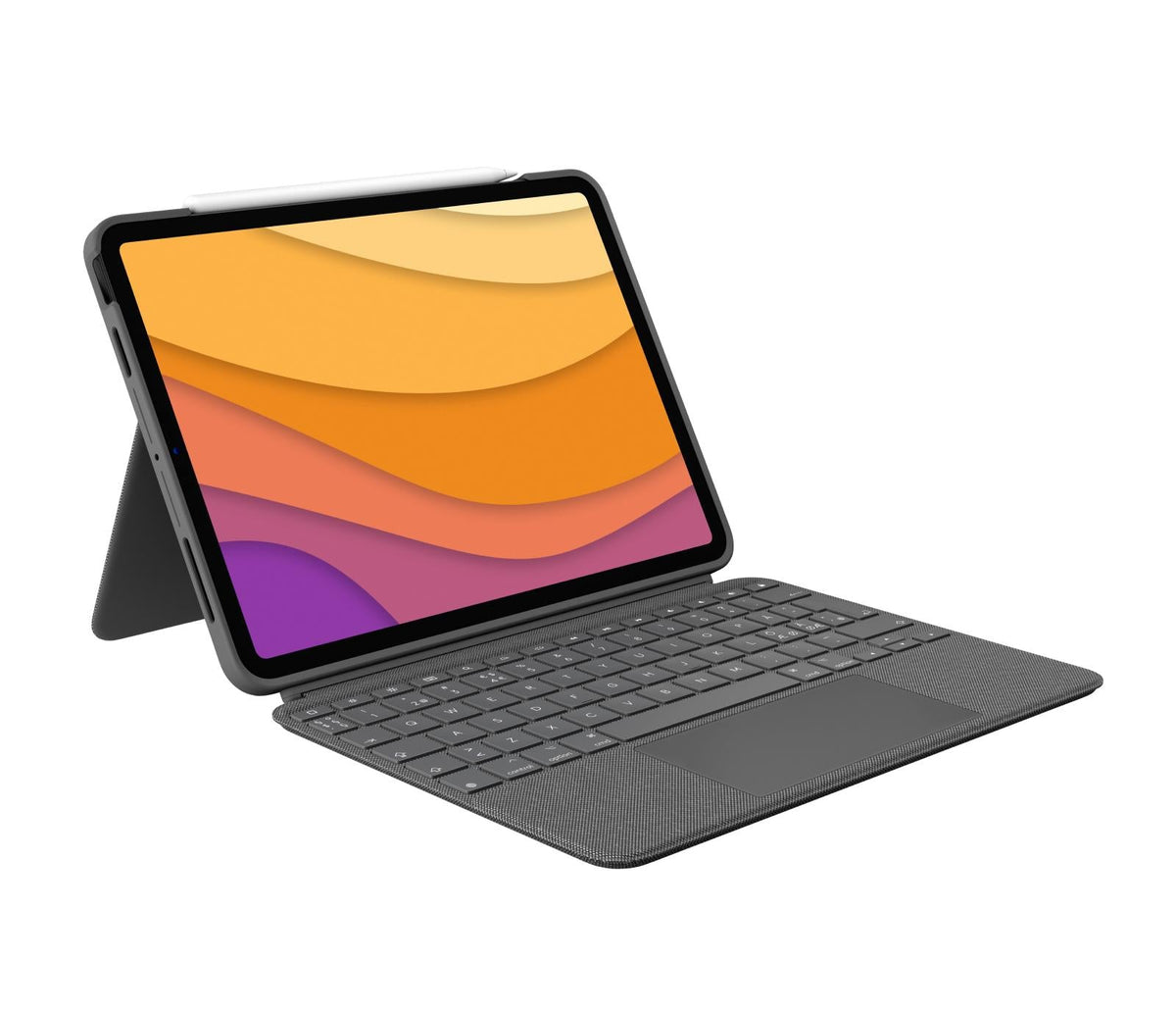 Logitech - Combo Touch Keyboard - For iPad Air ( Nordic Layout ) Logitech