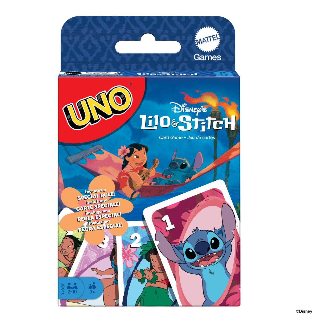 Mattel Games - UNO Lilo & Stitch (JCC10) Mattel Games