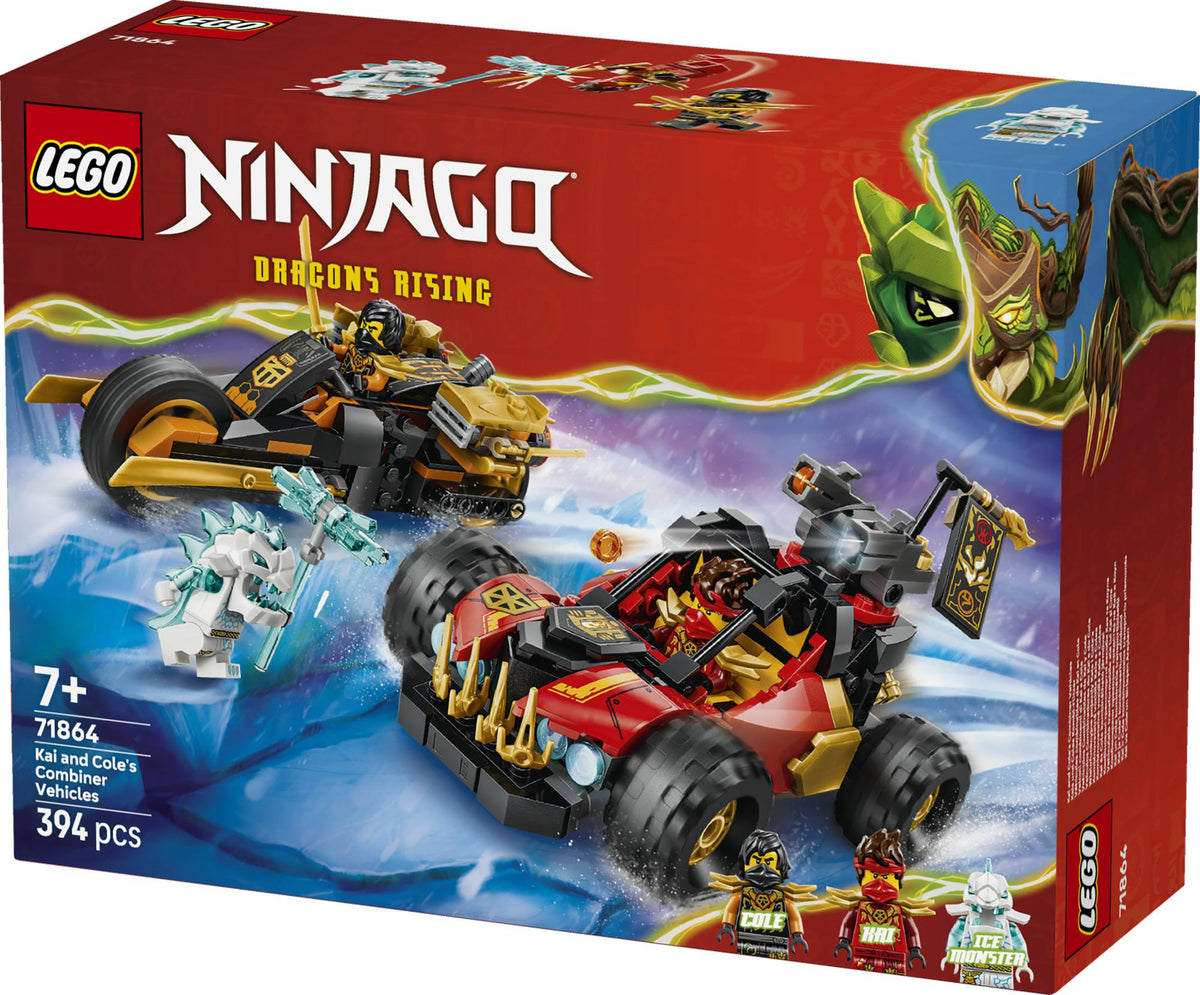 LEGO - Ninjago - Kai and Cole's Combiner Vehicles (71864) LEGO