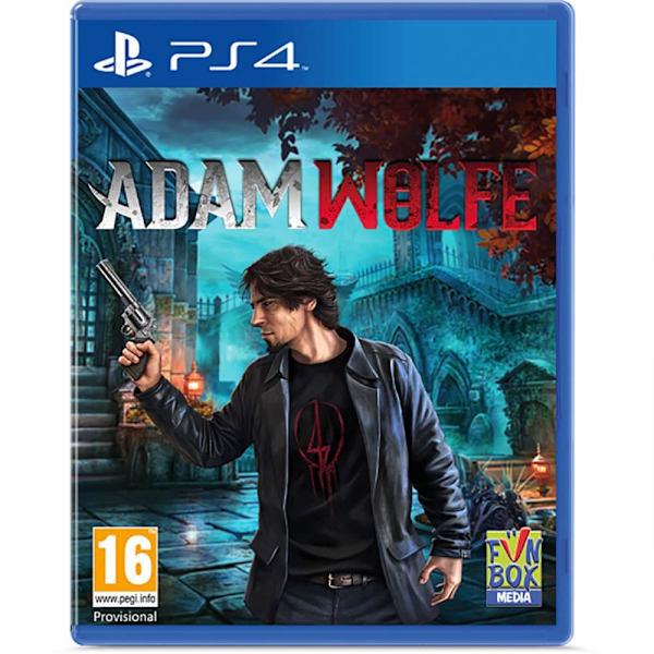 Adam Wolfe – PlayStation 4 – spilomslag