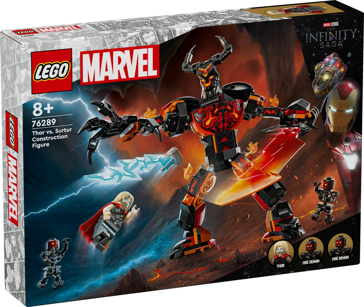 LEGO - Super Heroes - Thor vs. Surtur Construction Figure (76289.) LEGO