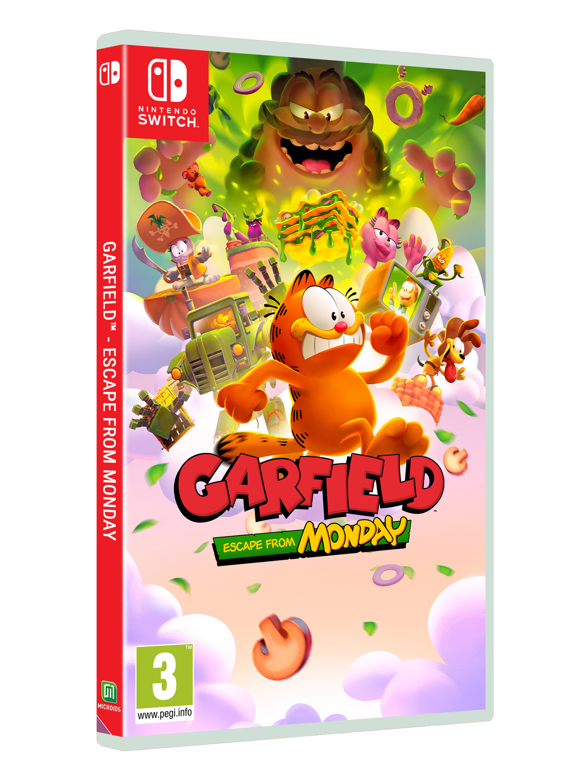 Garfield Escape from Monday – Nintendo Switch – produktvisning 2