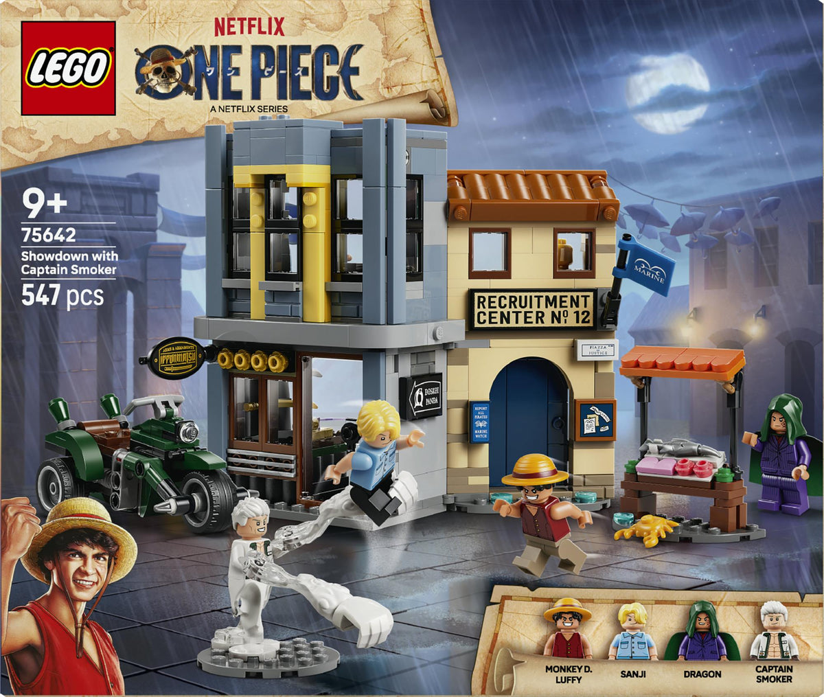 LEGO - ONE PIECE - Showdown with Captain Smoker (75642) LEGO