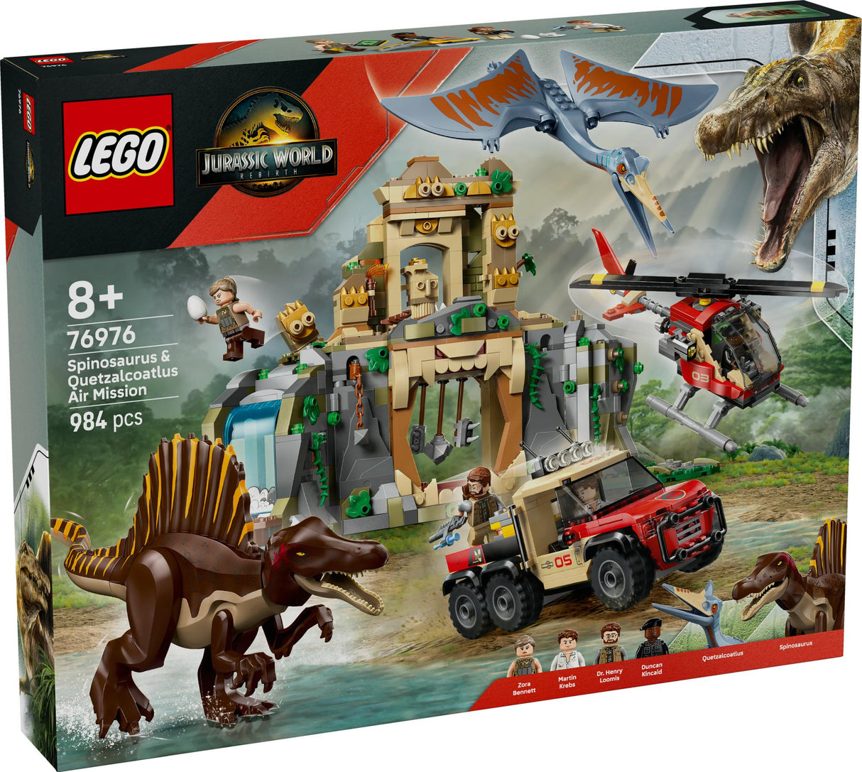 Lego - Air Mission - Spinosaurus and Quetzalcoatlus (6533327) LEGO