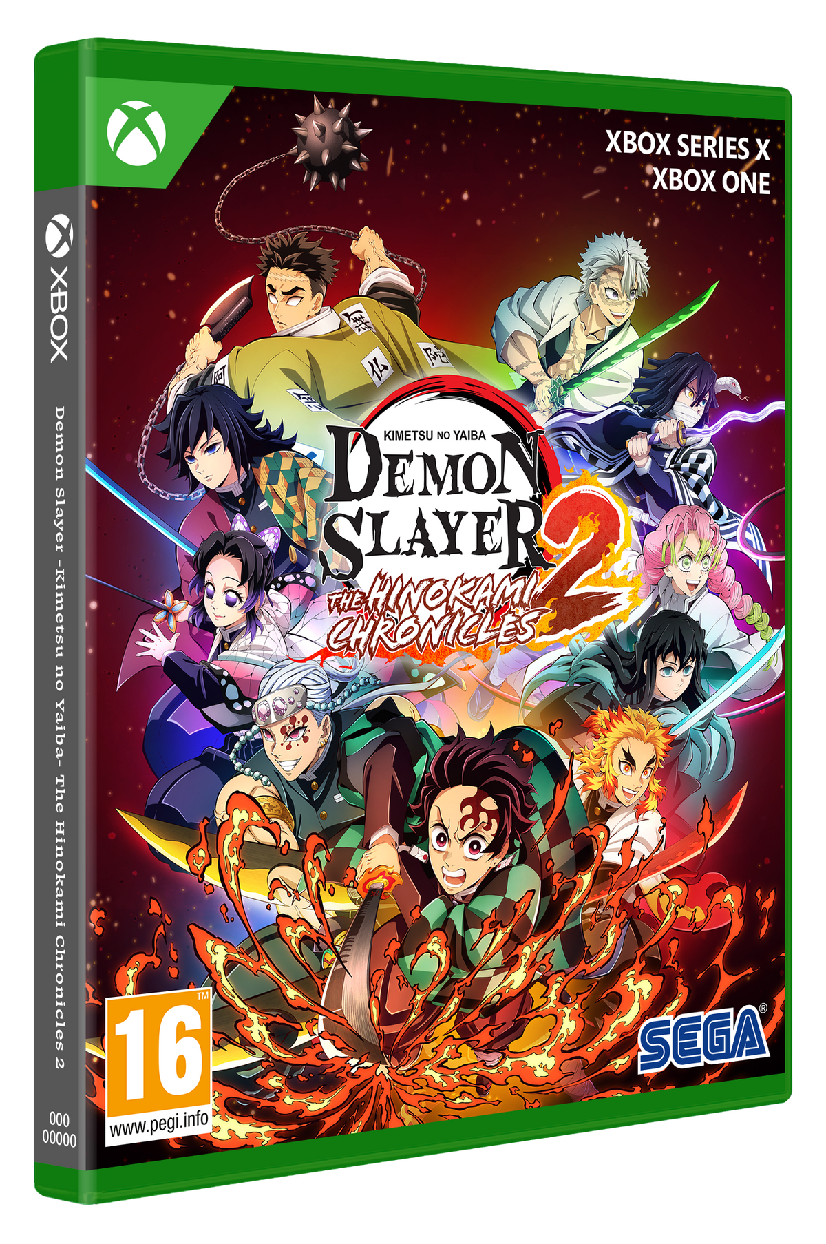 Demon Slayer: Kimetsu no Yaiba – The Hinokami Chronicles 2 – Xbox One / Xbox Series X – forside