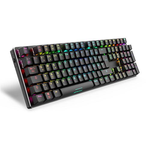 Sharkoon SKILLER SGK36W (black, DE layout, Huano Red) Sharkoon