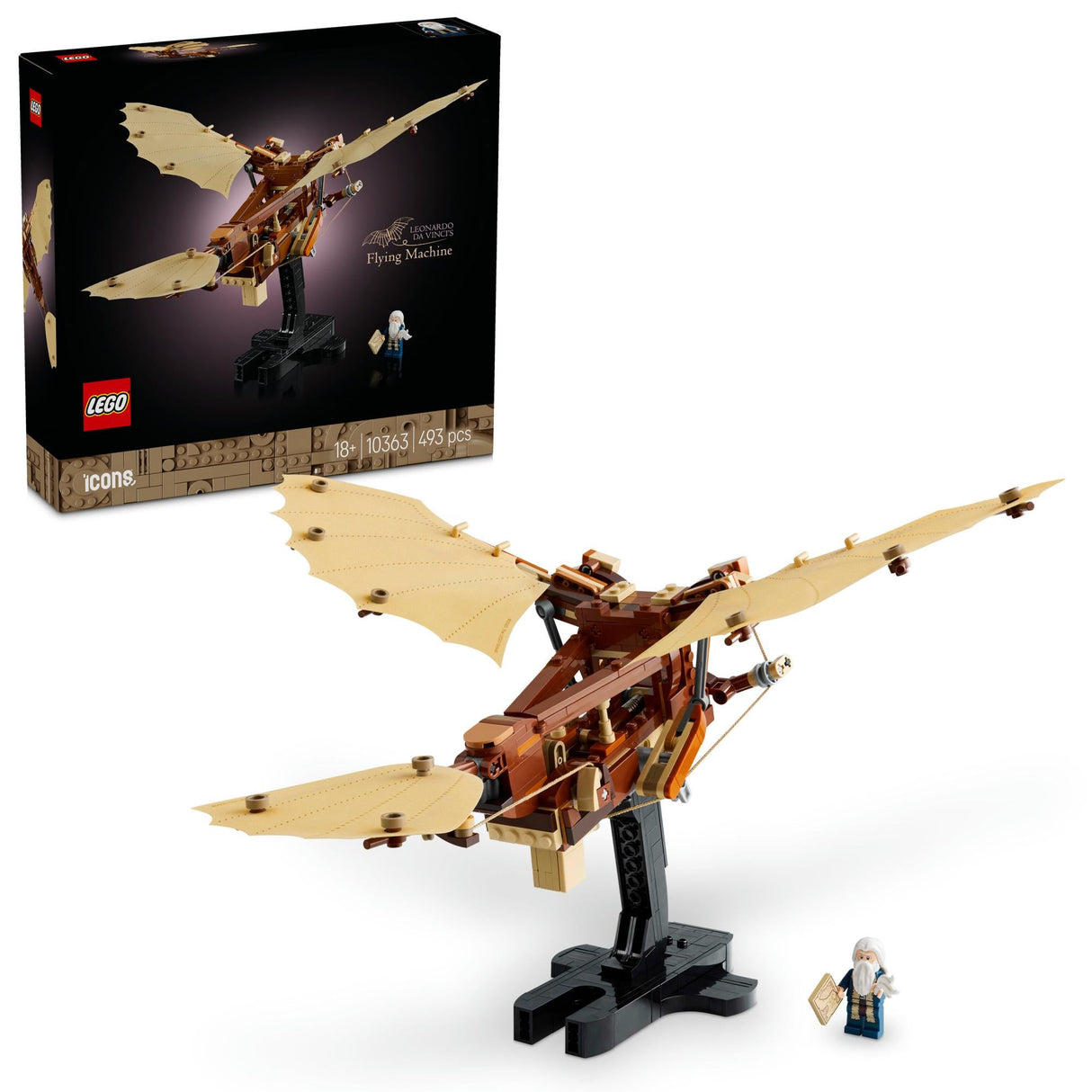 LEGO 10363 Icons Leonardo da Vinci's Flying Machine LEGO