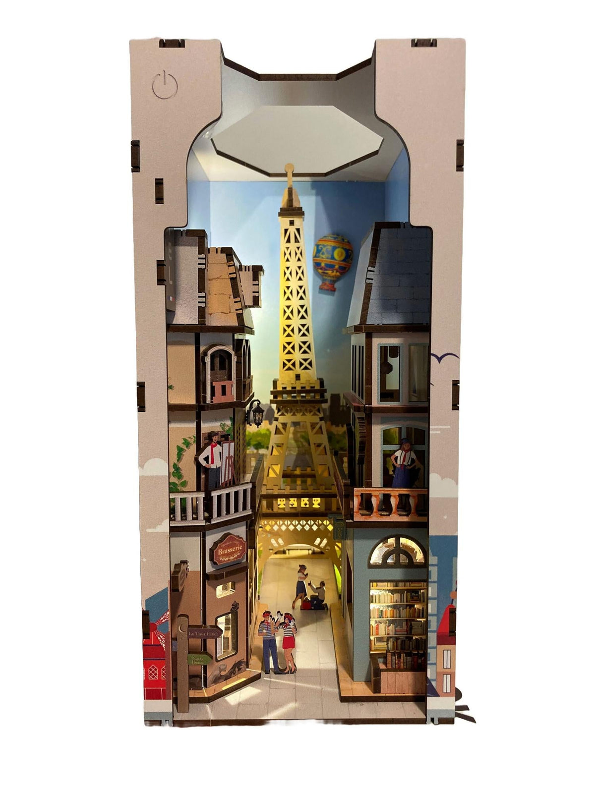 Revell Tiny Adventures Paris – Book Nook med 168 dele – produktbillede 4