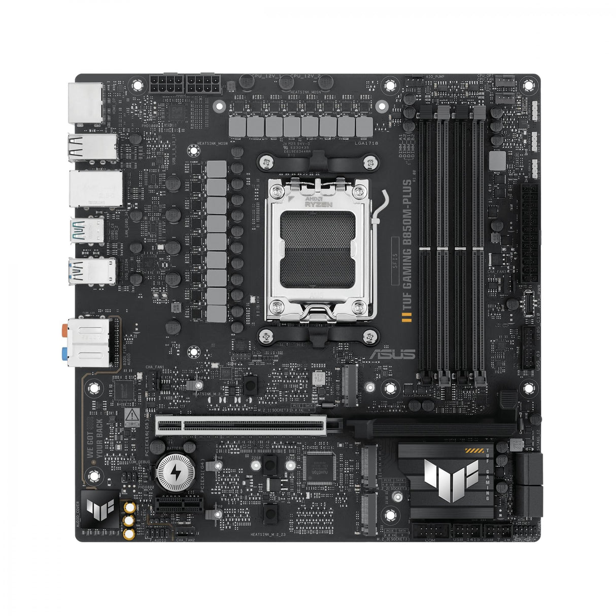 ASUS TUF GAMING B850M-PLUS (mATX, B850, AM5) ASUS