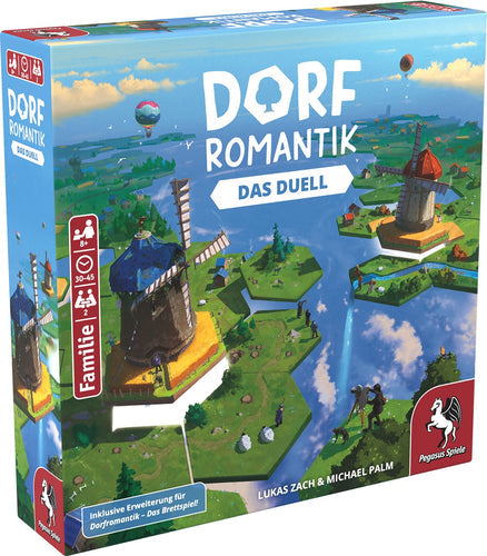 Pegasus Dorfromantik Das Duell Brætspil Tysk – Dorfromantik Das Duell-æske