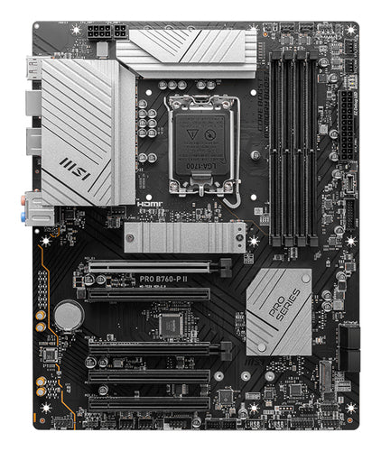 MSI PRO B760-P II – LGA1700 bundkort