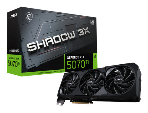MSI GeForce RTX 5070 Ti 16G SHADOW 3X OC – emballage
